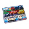 Κλασικό ξύλινο παζλ οχημάτων Melissa & Doug