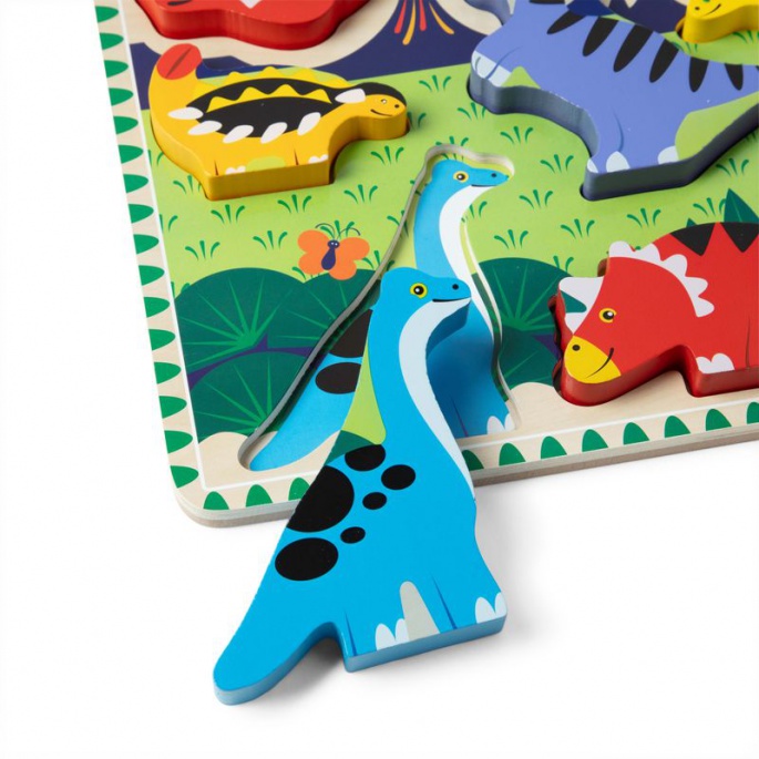 Melissa & Doug ξύλινο παζλ δεινοσαύρων