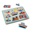 Melissa & Doug ξύλινο παζλ με ηχητικά εφέ μεταφορικά μέσα