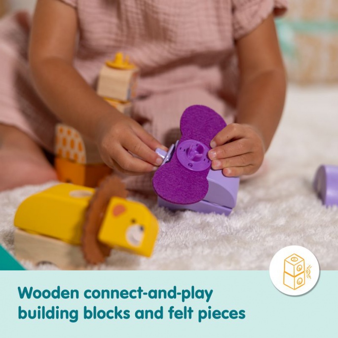 Melissa & Doug Blockables Εργοτάξιο Safari Σετ Παιχνιδιού