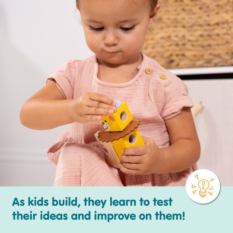 Melissa & Doug Blockables Εργοτάξιο Safari Σετ Παιχνιδιού