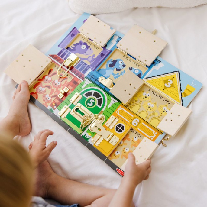 Melissa & Doug βασική διδασκαλία χρωμάτων και αριθμών