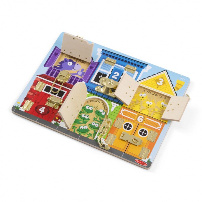Melissa & Doug βασική διδασκαλία χρωμάτων και αριθμών