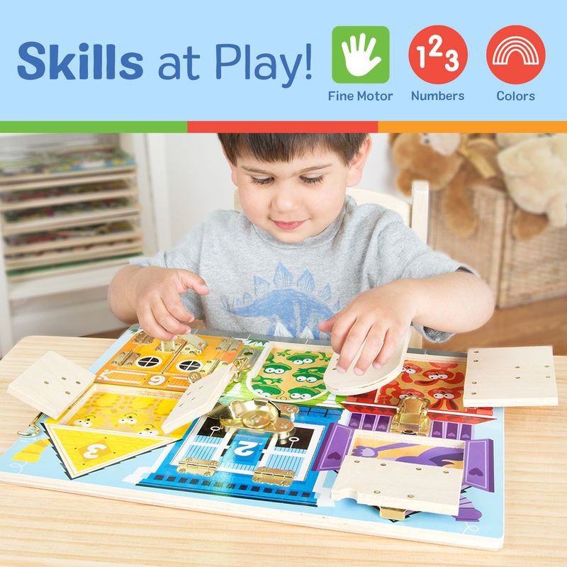 Melissa & Doug βασική διδασκαλία χρωμάτων και αριθμών