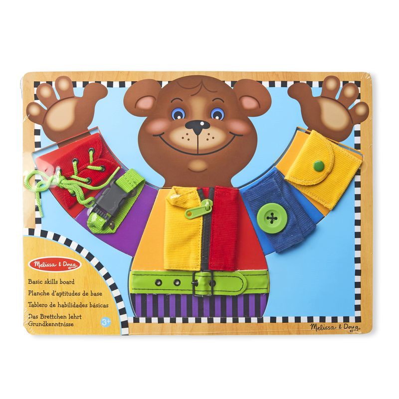 Melissa & Doug βασική εκπαίδευση στο ντύσιμο