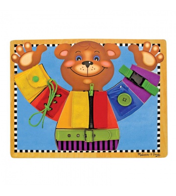 Melissa & Doug βασική εκπαίδευση στο ντύσιμο