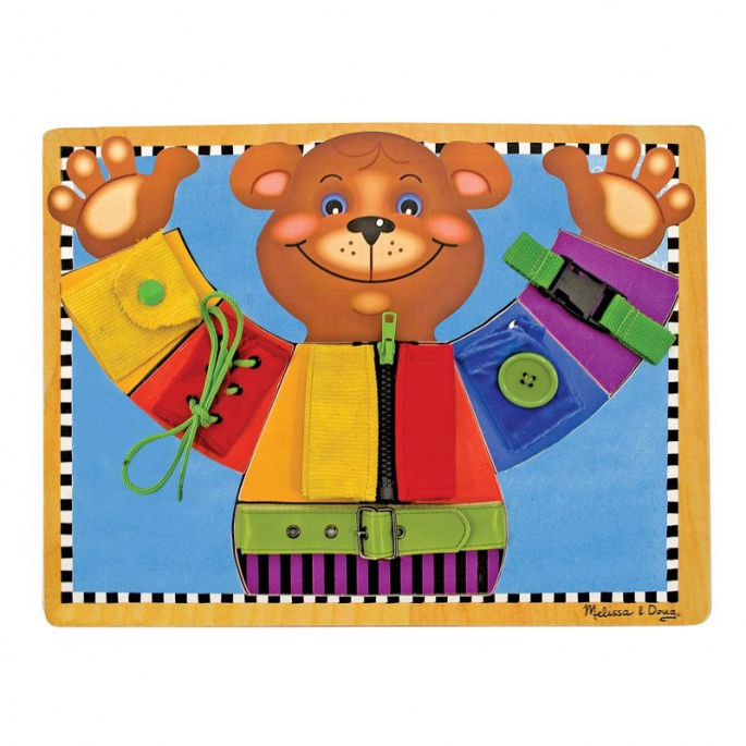 Melissa & Doug βασική εκπαίδευση στο ντύσιμο
