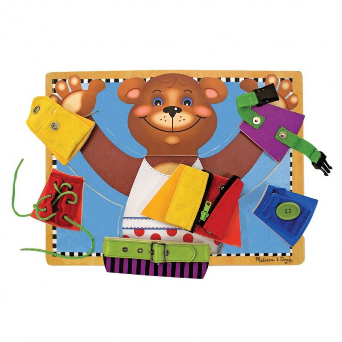 Melissa & Doug βασική εκπαίδευση στο ντύσιμο