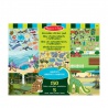 Melissa & Doug αυτοκόλλητα επαναχρησιμοποιούμενα με σετ - κόσμος των ζώων