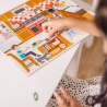 Αυτοκόλλητα επαναχρησιμοποιήσιμα Melissa & Doug με δίσκο - σπίτι
