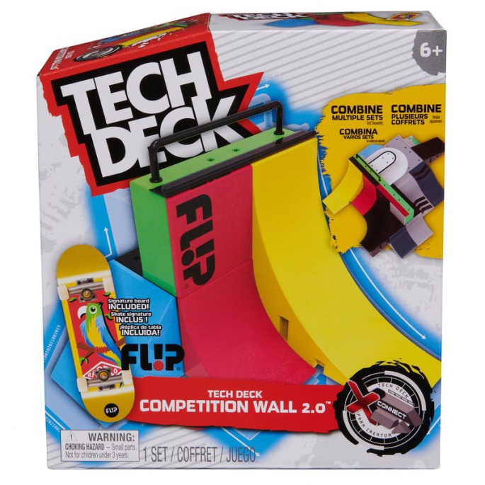 Διαγωνιστικός Τοίχος Tech Deck Xconnect skatepark Mafia Competition Wall Flip