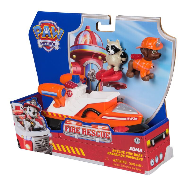 Σετ Ευκαιρίας: Paw Patrol Fire Rescue μεγάλο διαδραστικό πυροσβεστικό όχημα + όχημα Zuma