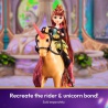 Σετ Προσφοράς: Unicorn Academy Χτενιστική Μονόκερος Cinder 24 cm + Κολιέ με Δαχτυλίδι