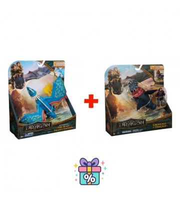 Σετ Προσφορά: Πώς να Εκπαιδεύσετε το Δράκο σας Deadly Nadder εκτοξεύοντας βέλη + Gronckle και Λέπιας