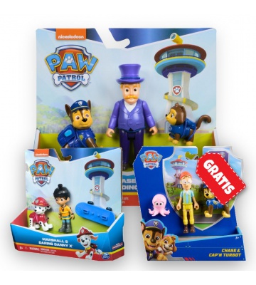 ΠΡΟΣΦΟΡΑ: Paw Patrol Humdinger και Chase + Danny X και Marshall + Chase και Turbot ΔΩΡΕΑΝ