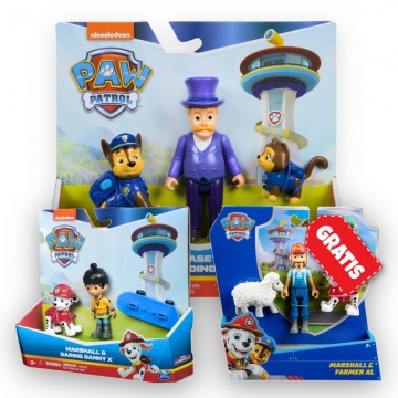 ΠΡΟΣΦΟΡΑ: Paw Patrol Humdinger και Chase + Danny X και Marshall + Marshal και ο αγρότης Al ΔΩΡΕΑΝ