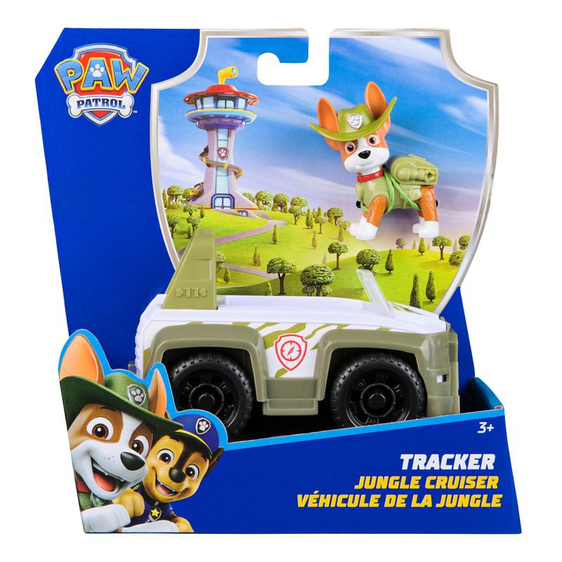 ΠΡΟΣΦΟΡΑ: Paw Patrol βασικά οχήματα Tracker + Rocky + Zuma ΔΩΡΕΑΝ
