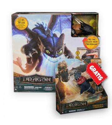 Προνομιακό σετ: Πώς να Εκπαιδεύσετε το Δράκο σας φαφούτης με ηχητικά και φωτεινά εφέ + Gronckle και Λέπιας