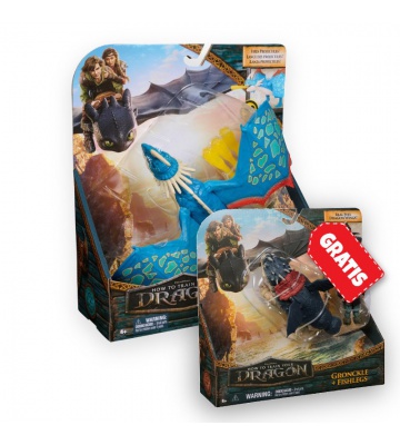 Σετ Προσφορά: Πώς να Εκπαιδεύσετε το Δράκο σας Deadly Nadder εκτοξεύοντας βέλη + Gronckle και Λέπιας