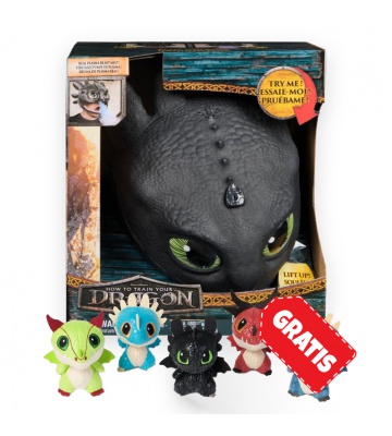 ΠΡΟΣΦΟΡΑ:Μάσκα Φαφατούρκου από το Πώς να Εκπαιδεύσετε το Δράκο σας με ήχους και φωτιστικά εφέ +λούτρινοι δράκοι σε βαρέλι ΔΩΡΕΑΝ