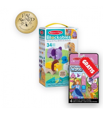 ΠΡΟΣΦΟΡΑ: Melissa & Doug Blockables κατασκευή σαφάρι + μαγικά παραμύθια με νερό ΔΩΡΕΑΝ