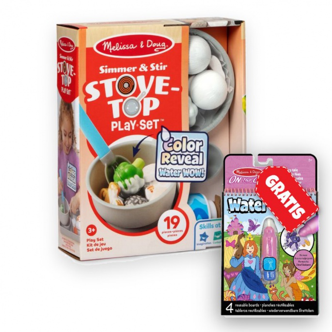 ΠΡΟΣΦΟΡΑ: Melissa & Doug Water WOW μαγικό νερό στο τηγάνι + μαγικό νερό παραμύθια ΔΩΡΕΑΝ