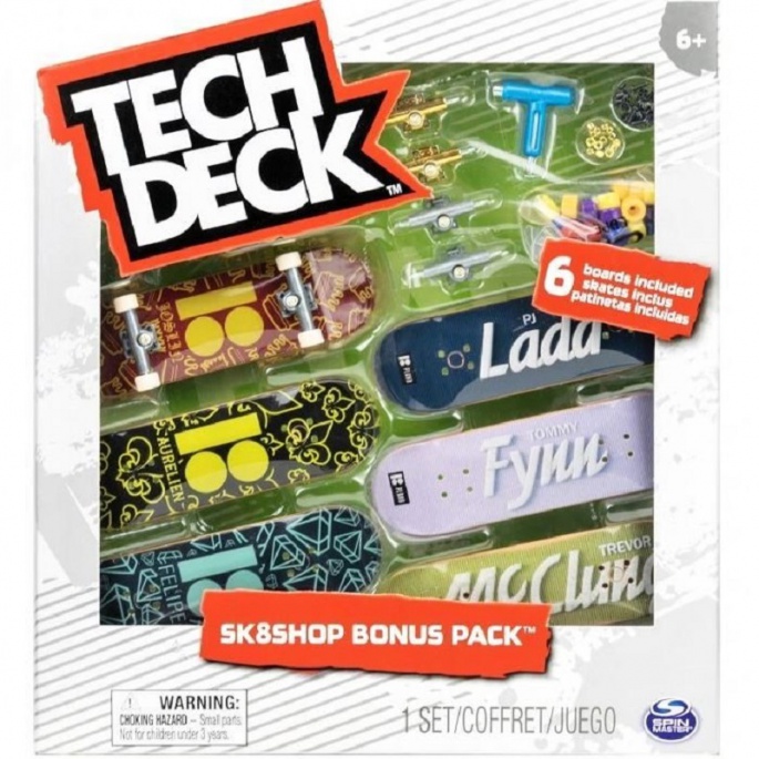 Tech Deck skateshop 6τεμ με αξεσουάρ Plan B