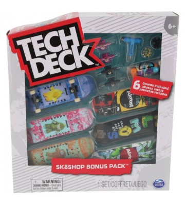 Tech Deck skateshop 6τεμ με αξεσουάρ Almost