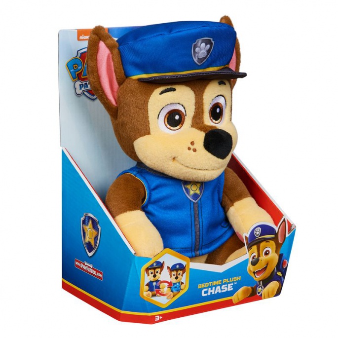 Paw Patrol μεγάλο λούτρινο με νανούρισμα Τσέις