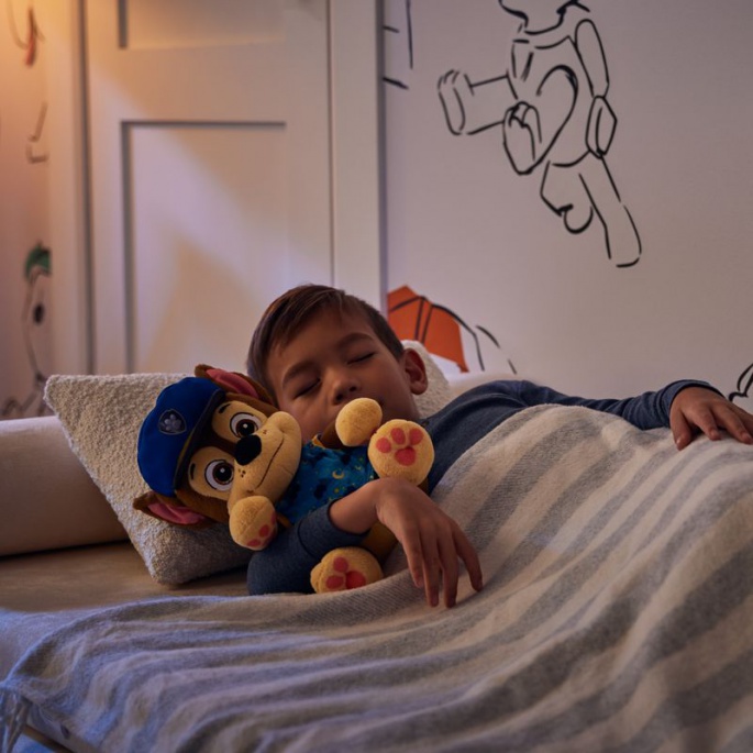 Paw Patrol μεγάλο λούτρινο με νανούρισμα Τσέις