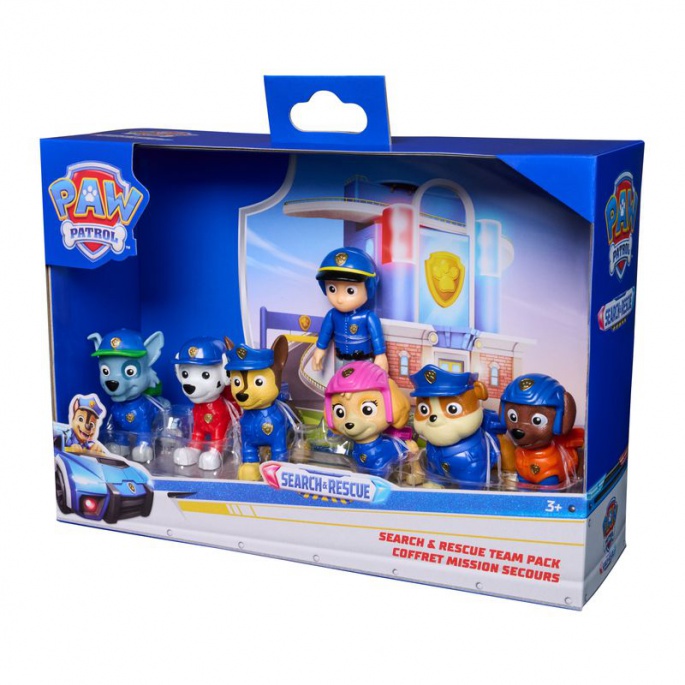 Συσκευασία με 7 φιγούρες Paw Patrol
