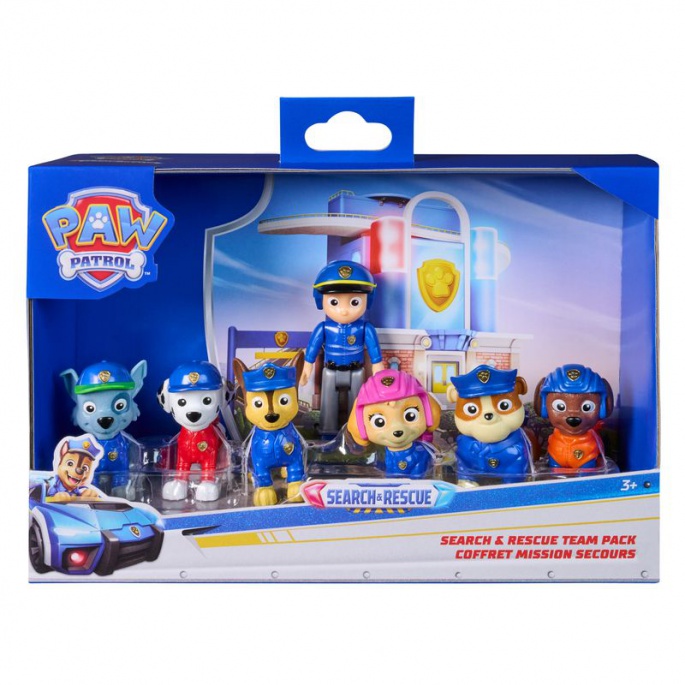 Συσκευασία με 7 φιγούρες Paw Patrol