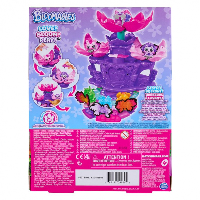 Hatchimals Bloomables σετ παιχνιδιού με λουλούδια 3 φιγούρες