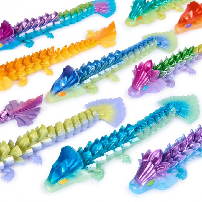 CrystaLynx Dragons εύκαμπτος Δράκος 22 cm