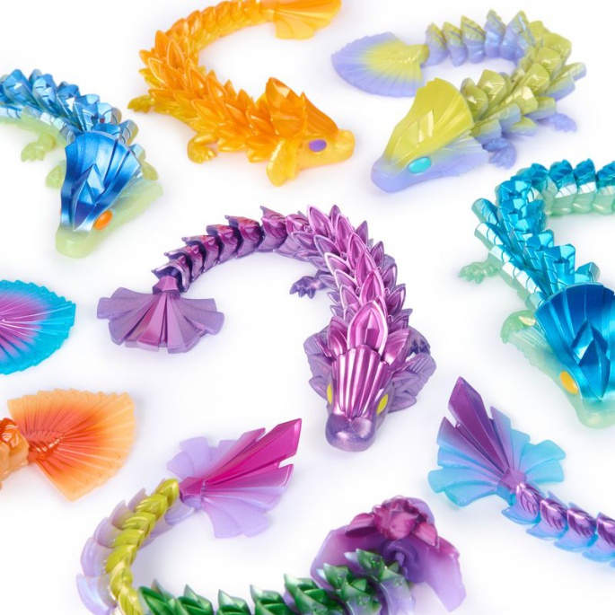 CrystaLynx Dragons εύκαμπτος Δράκος 22 cm