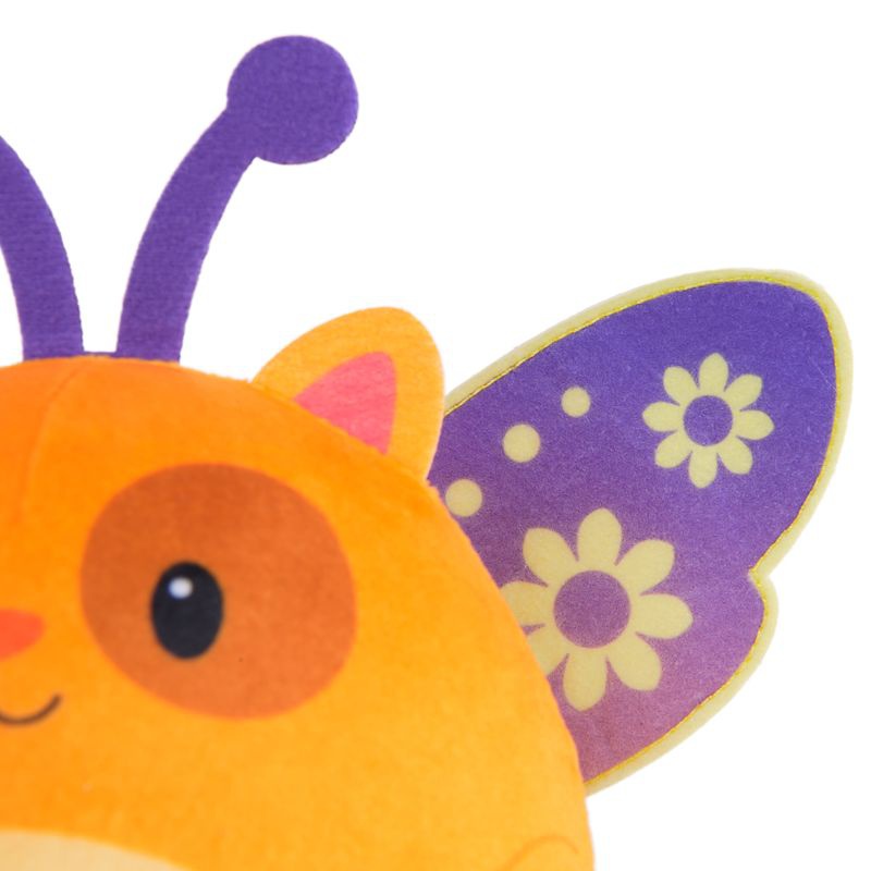 Το Κουκλόσπιτο της Γκάμπι λούτρινος χάμστερ πορτοκαλί με ήχους 14 εκ