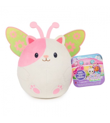 Το Κουκλόσπιτο της Γκάμπι λευκό λούτρινο χάμστερ με ήχους 14 εκ.