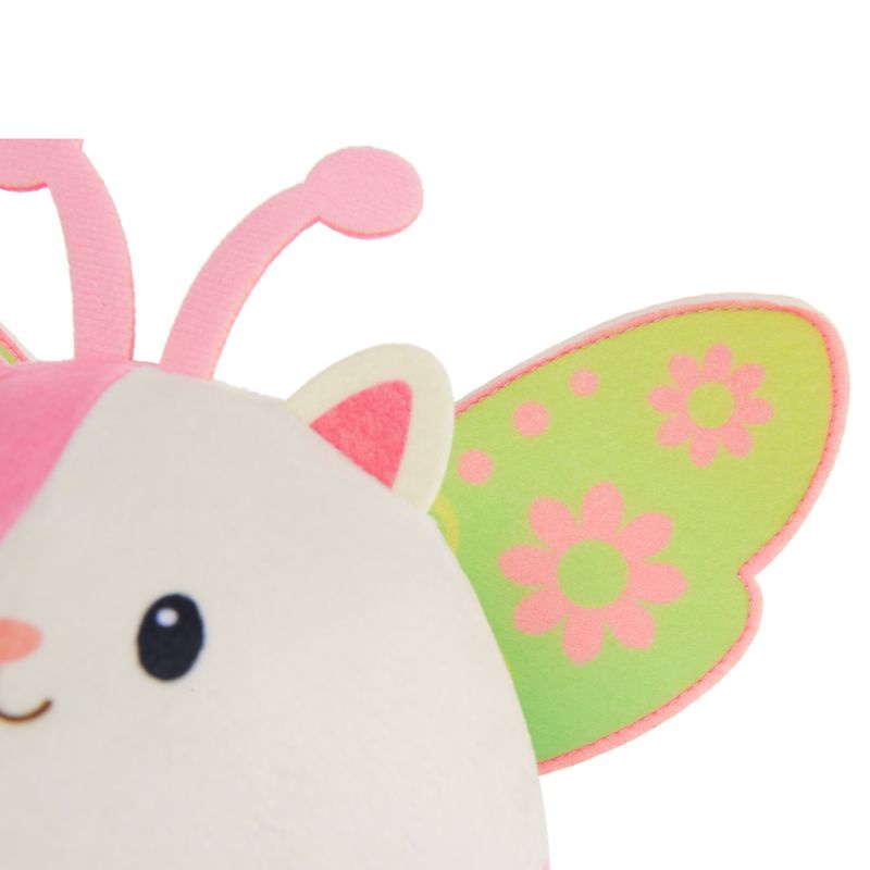 Το Κουκλόσπιτο της Γκάμπι λευκό λούτρινο χάμστερ με ήχους 14 εκ.