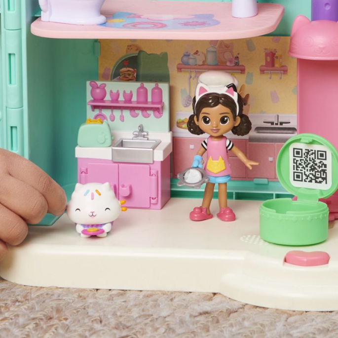 Gabby's Dollhouse μαγικό σπίτι μαγειρικό σετ για γάτες