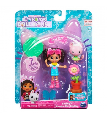 Gabby's Dollhouse σετ παιχνιδιού γατάκιας κήπος