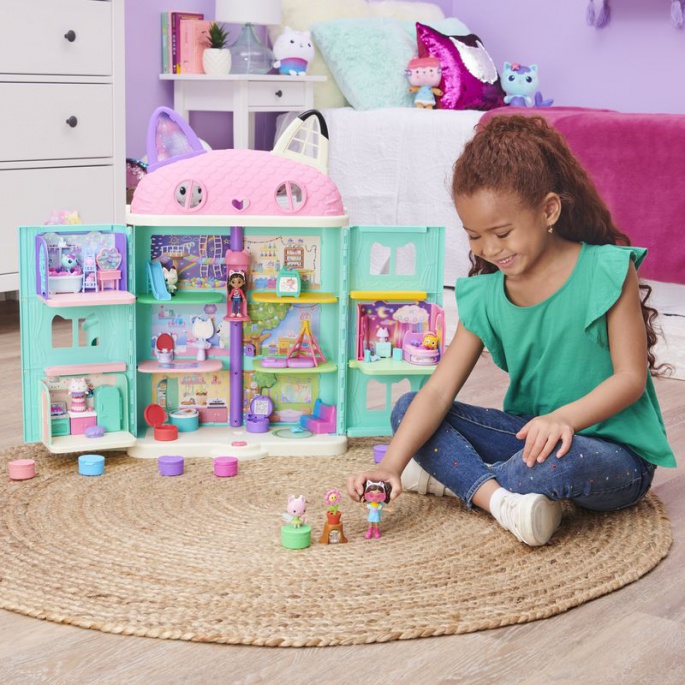 Gabby's Dollhouse σετ παιχνιδιού γατάκιας κήπος
