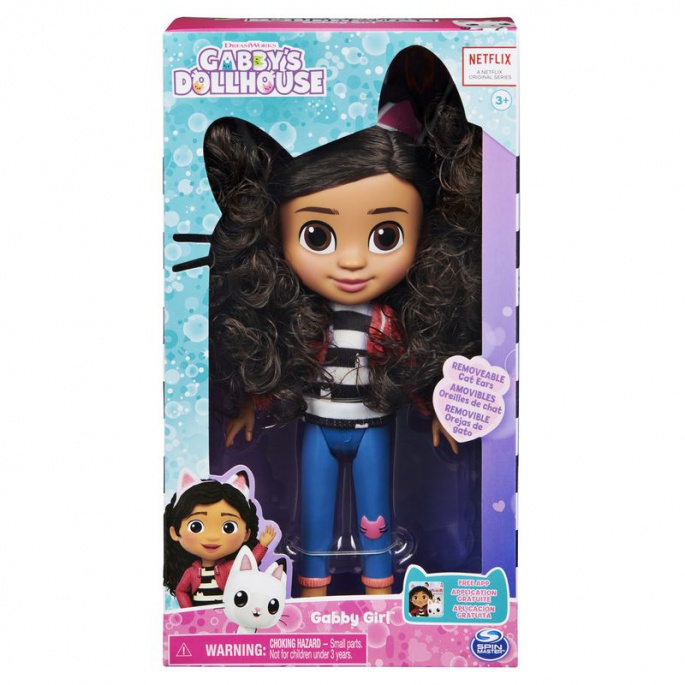 Gabby's Dollhouse Gabby κούκλα με χτένα