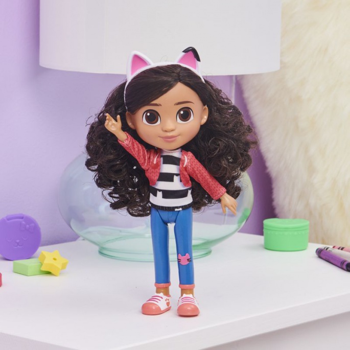 Gabby's Dollhouse Gabby κούκλα με χτένα