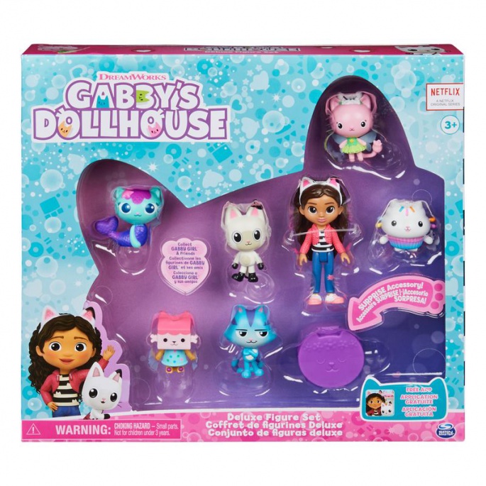 Πολλαπλό πακέτο φιγούρων από το Gabby's Dollhouse