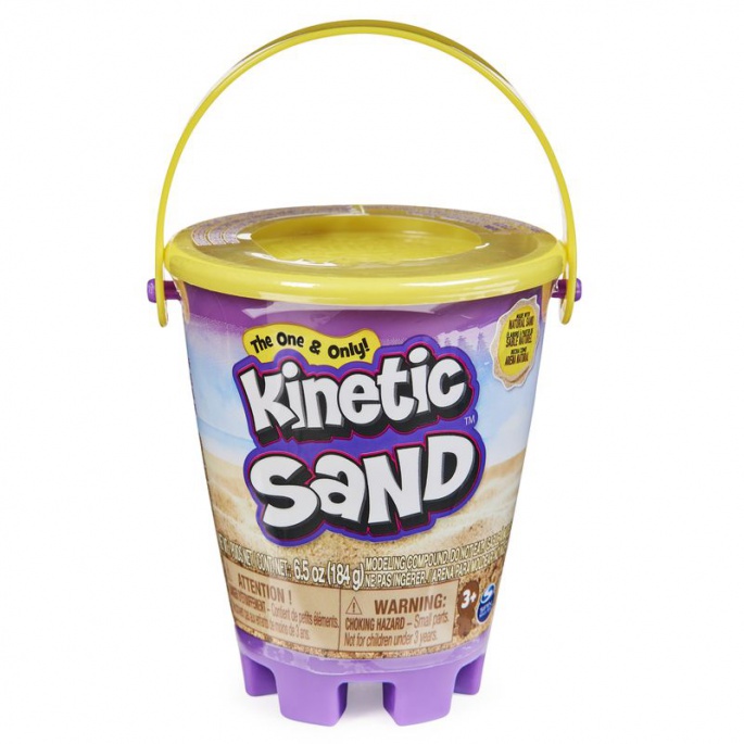 Kinetic Sand μικρό κουβάδι με υγρή άμμο