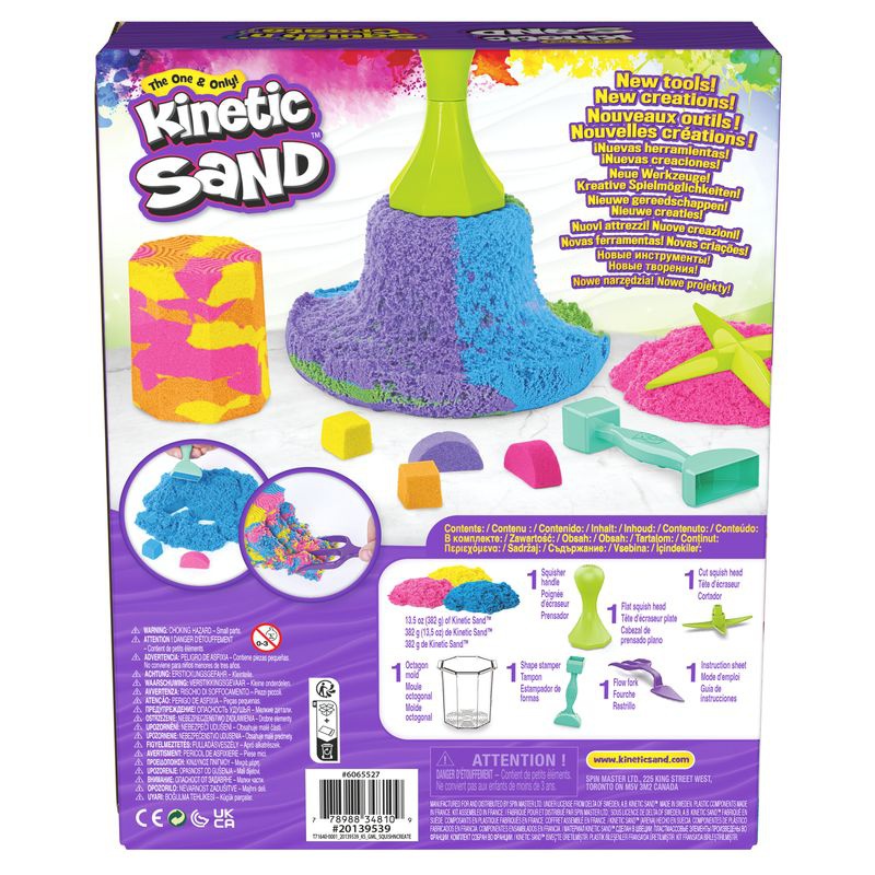 Kinetic Sand δημιουργικό σετ κομματιών