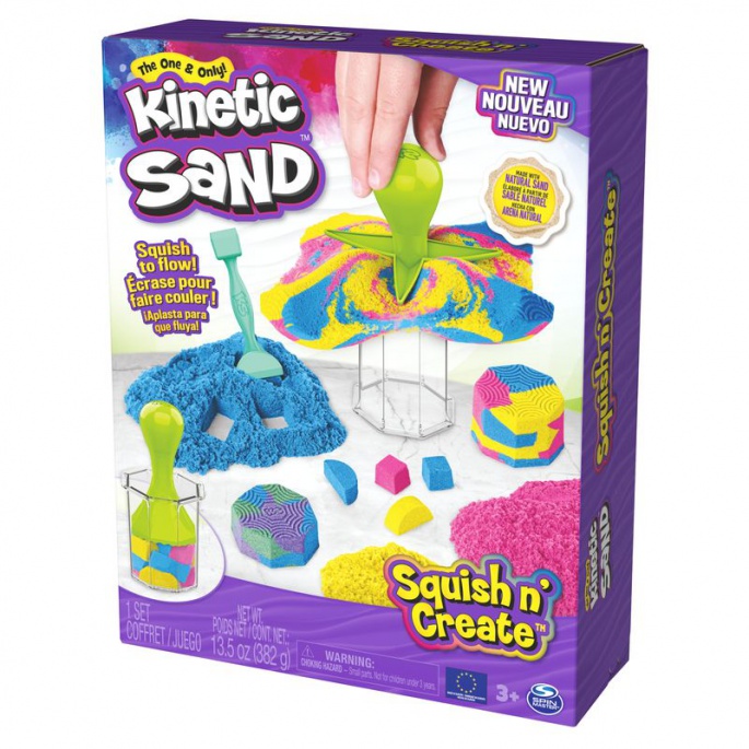 Kinetic Sand δημιουργικό σετ κομματιών