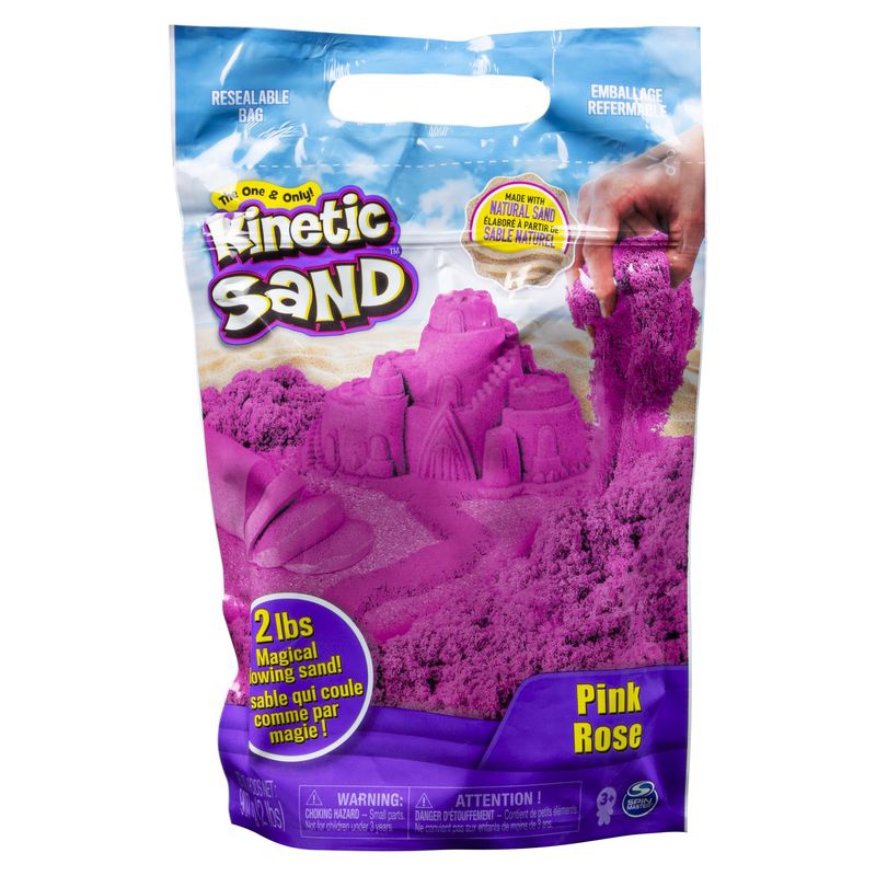 Kinetic Sand συσκευασία από ροζ άμμο 0,9 κιλά
