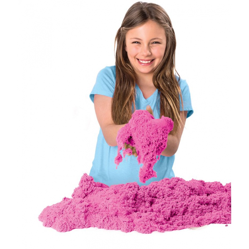 Kinetic Sand συσκευασία από ροζ άμμο 0,9 κιλά