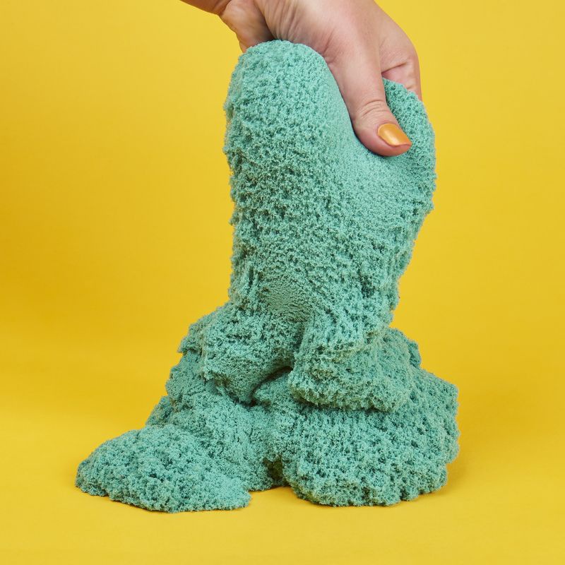 Kinetic Sand πακέτο με λαμπερή πράσινη άμμο 0,9 κιλά
